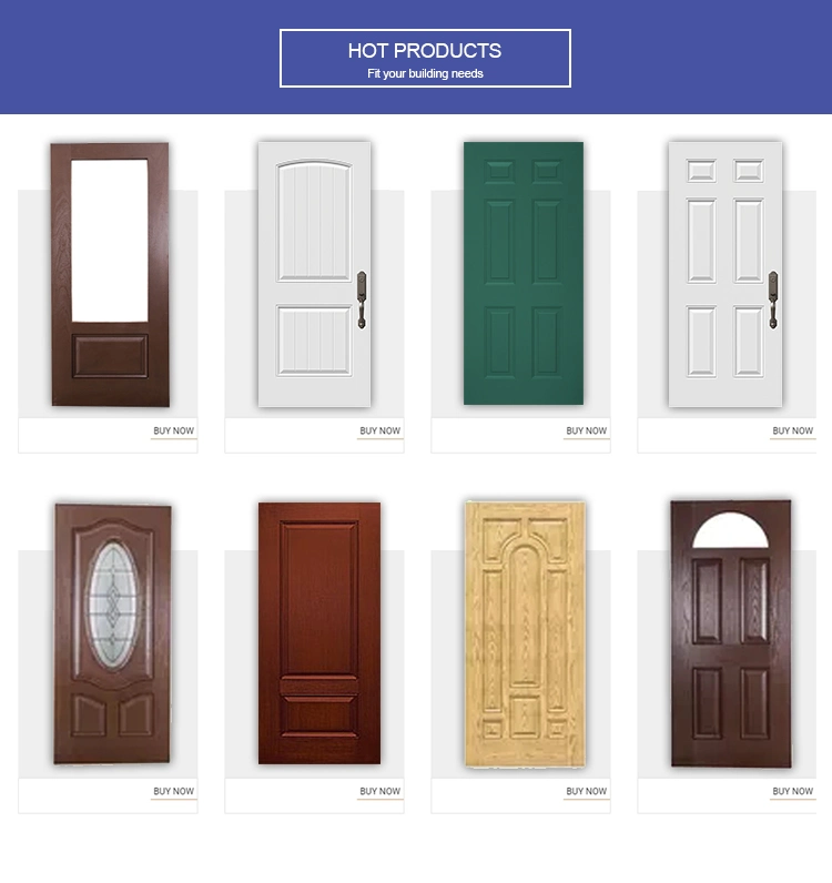 Weldoor Fiberglass Glass Door with Mahogany Stained